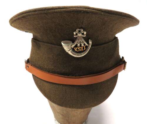 1922 Pattern Attributed Kings Shropshire Light Infantry Service Dress Cap
