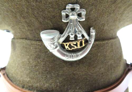1922 Pattern Attributed Kings Shropshire Light Infantry Service Dress Cap