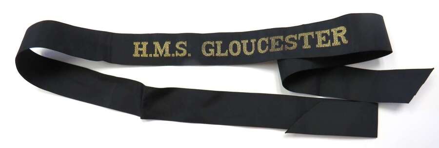 HMS Goloucester Full Length Ratings Cap Tally