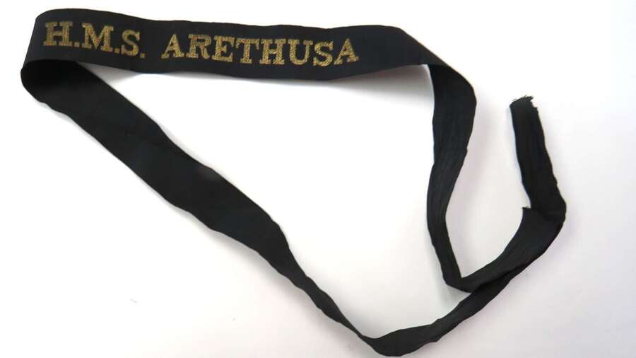 HMS Arethusa Full Length Ratings Cap Tally