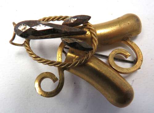 1920s Airship / Zeppelin Ladies Brooch