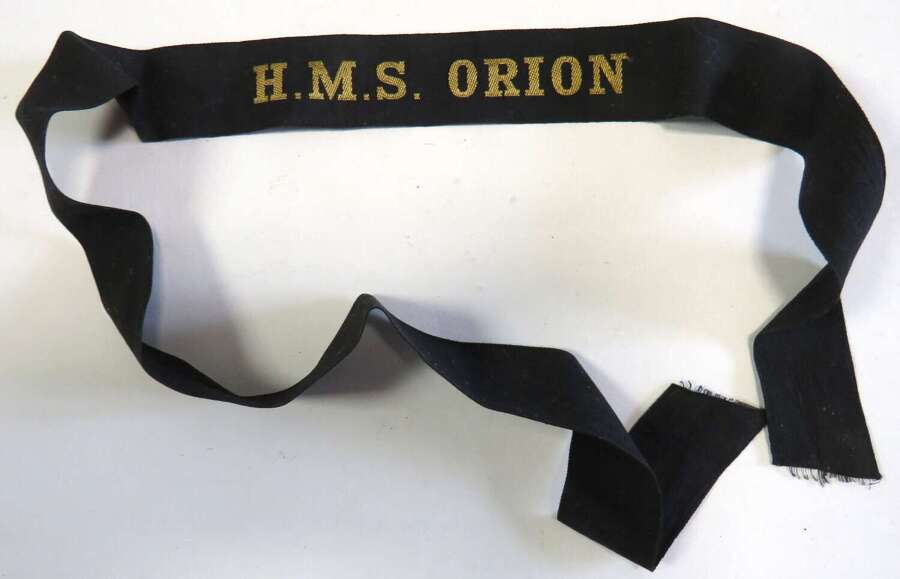 HMS Orion Full Length Ratings Cap Tally