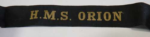 HMS Orion Full Length Ratings Cap Tally