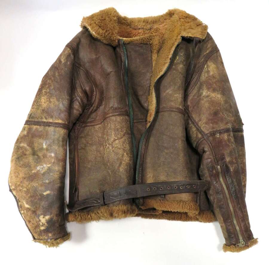 WW2 Royal Air Force Aircrew Irvin Sheepskin Flying Jacket