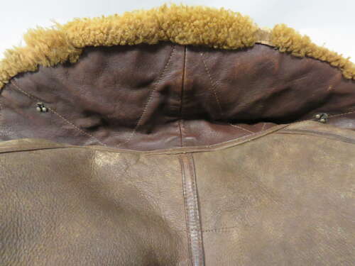 WW2 Royal Air Force Aircrew Irvin Sheepskin Flying Jacket