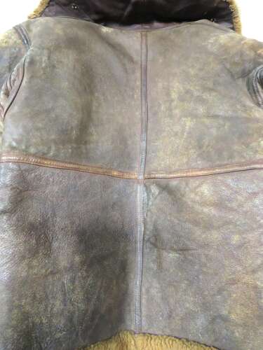 WW2 Royal Air Force Aircrew Irvin Sheepskin Flying Jacket