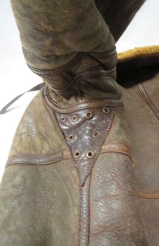 WW2 Royal Air Force Aircrew Irvin Sheepskin Flying Jacket