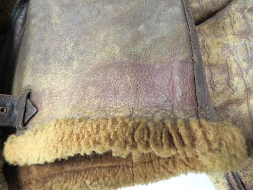 WW2 Royal Air Force Aircrew Irvin Sheepskin Flying Jacket