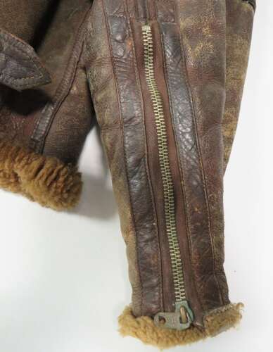 WW2 Royal Air Force Aircrew Irvin Sheepskin Flying Jacket