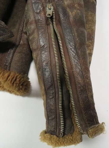 WW2 Royal Air Force Aircrew Irvin Sheepskin Flying Jacket