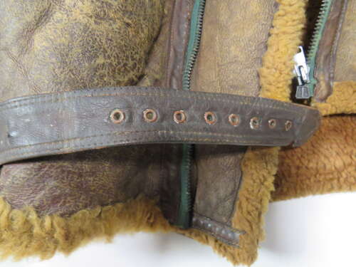 WW2 Royal Air Force Aircrew Irvin Sheepskin Flying Jacket