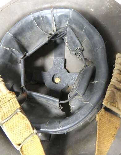 Early War Home Front Dated 1940 Home Guard Pattern Mk2C Steel Helmet