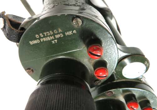 WW2 Binoculars No 5 Mk 4 . X 7 Official Issue Field Glasses