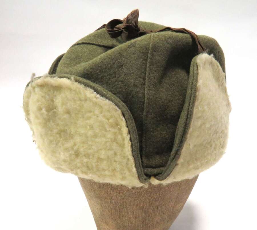 WW2 Canadian Brill Cold Weather Hat Dated 1945