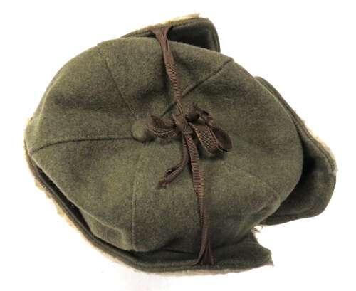 WW2 Canadian Brill Cold Weather Hat Dated 1945
