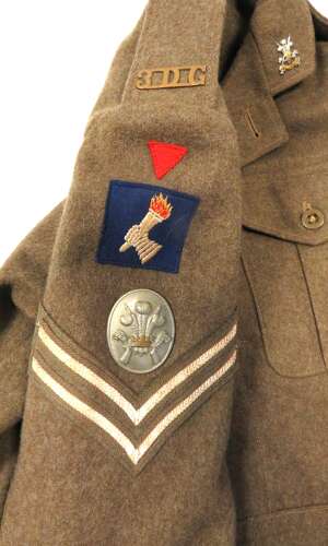 3rd Carabiniers 65th Training Regiment 1949 Pattern Battledress Jacket