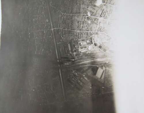WW2 Group of 4 R.A.F 106 Squadron Target Photos of Tours 1944