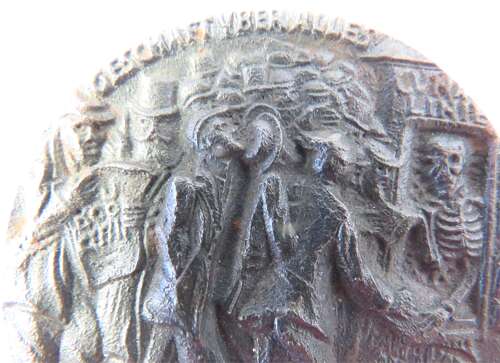 WW1 R.M.S Lusitania Cunard Line Commemorative Medallion