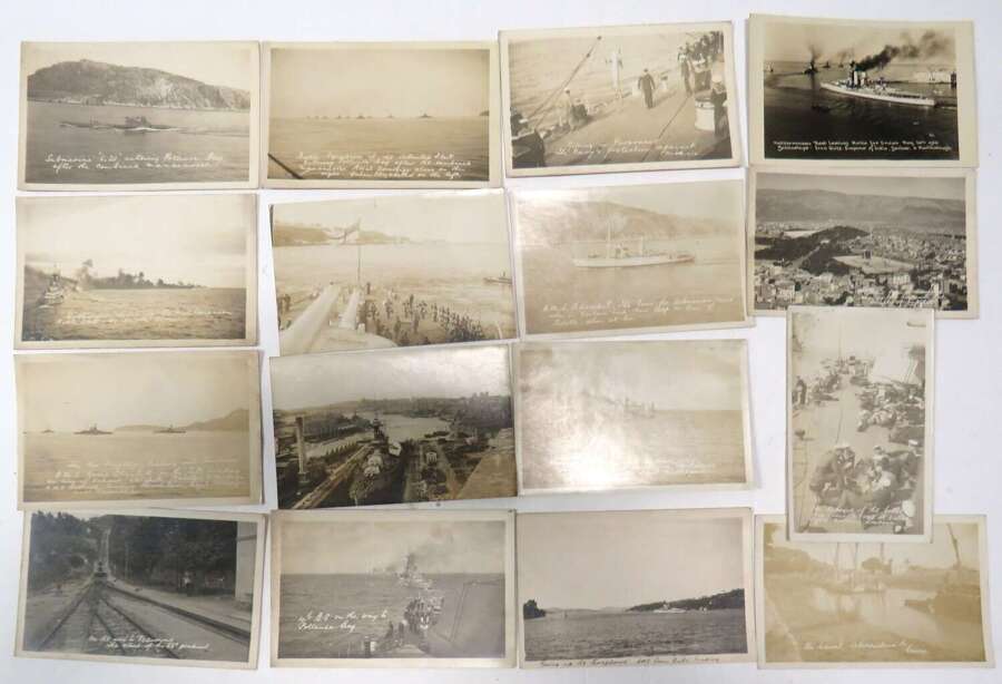 Interwar and WW2 Set of 16 Photographs of Royal Navy Submarines and Ships
