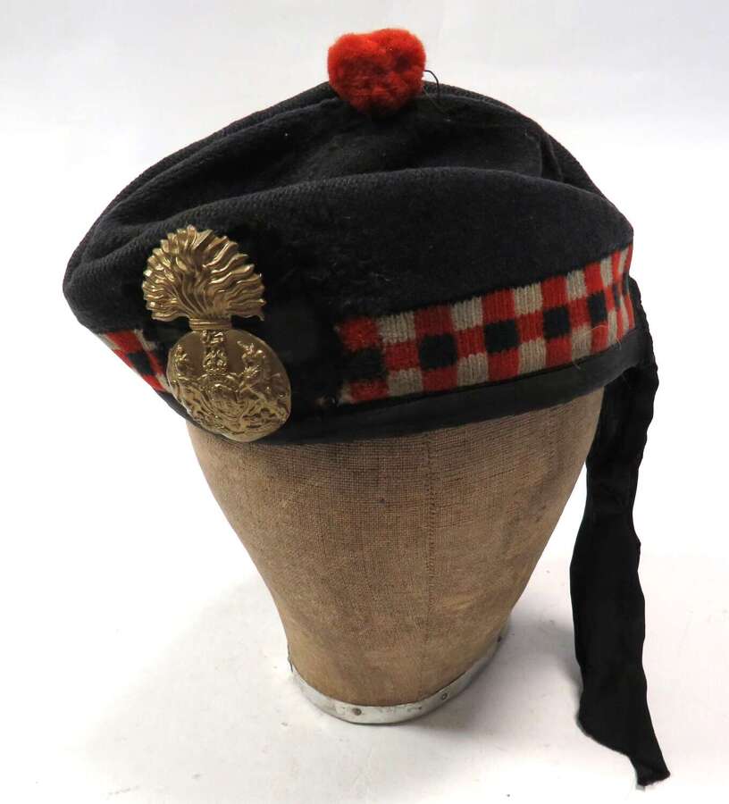 World War 2 Period Royal Scots Fusiliers Glengarry Hat