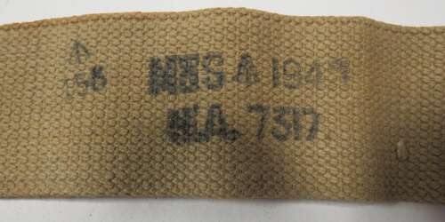 Scarce WW2 Dated Military Thermos Transit Webbing Pack