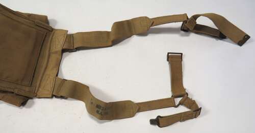 Scarce WW2 Dated Military Thermos Transit Webbing Pack