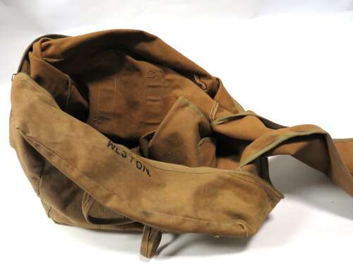 WW2 Pattern Royal Air Force  Aircrew Parachute Bag.