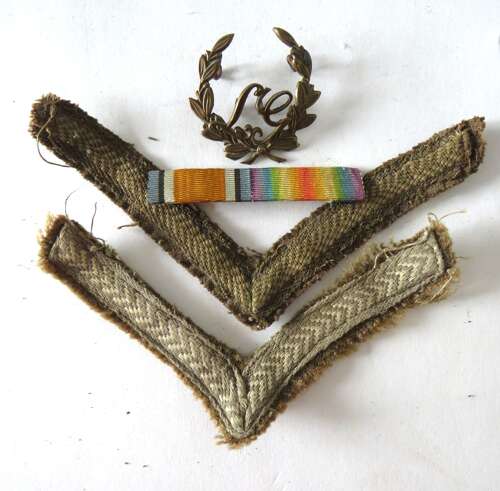 WW1 Hampshire Regiment 2/4th Battalion Medal Pair of Medals and Associated Ephemera