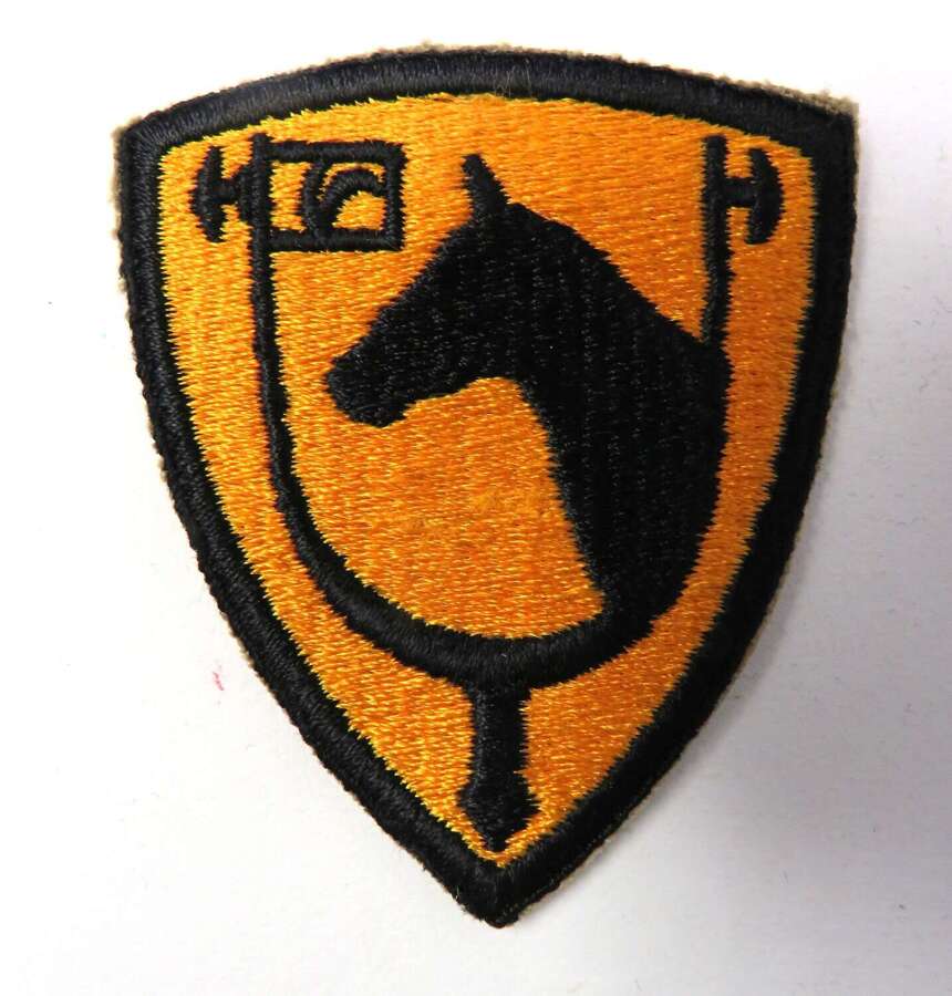 American 61st Cavalry Division Formation Badge