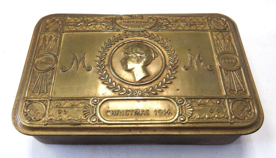 WW1 Princess Mary 1914 Christmas Tin Box