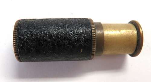 WW2 ORIGINAL S.O.E / R.A.F Escape Miniature Brass Telescope.