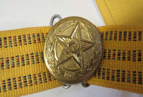 Post War U.S.S.R Russian Officers Dirk Belt