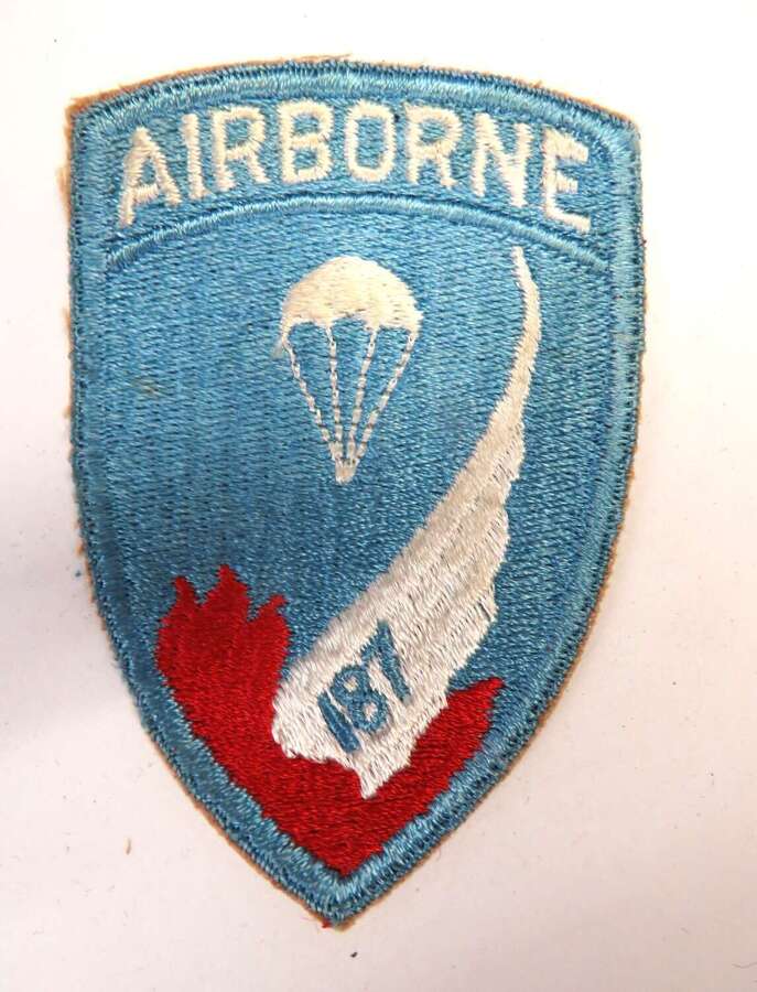 WW2 American 187th Airborne Infantry Formation Badge