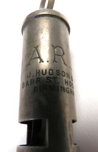 WW2 Home Front A.R.P Issue Whistle