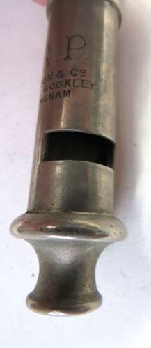 WW2 Home Front A.R.P Issue Whistle