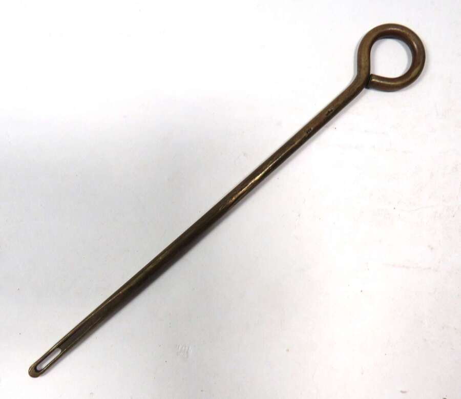 WW1 Period Brass Pistol Cleaning Rod