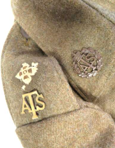 1940 Pattern A.T.S Attached Signals SHAEF Badged Officers Battledress Jacket