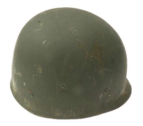 WW2 Post November 1944 American M1 Steel Helmet and Liner