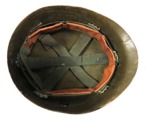 WW2 Post November 1944 American M1 Steel Helmet and Liner