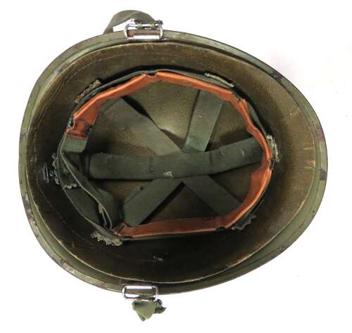 WW2 Post November 1944 American M1 Steel Helmet and Liner