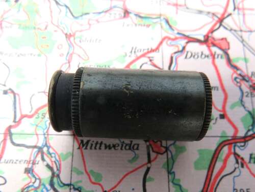 Rare WW2 S.O.E / R.A.F Escape Miniature Brass Telescope . Major Instone Collection