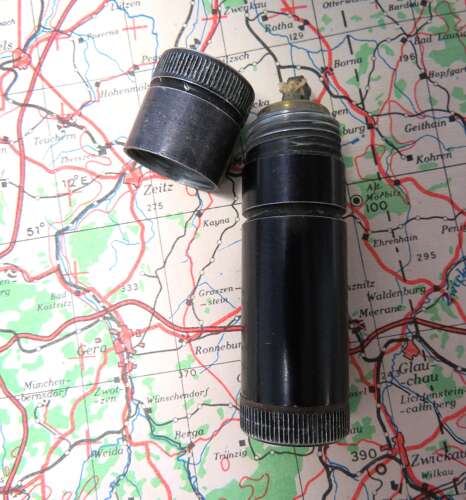 Scarce WW2 Escape Lighter with Hidden Compass . Major Instone Collection