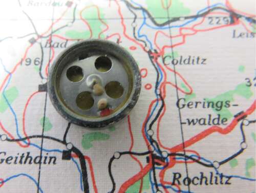 WW2 Early Pattern Disk Spinner Escape Compass . Major Instone Collection