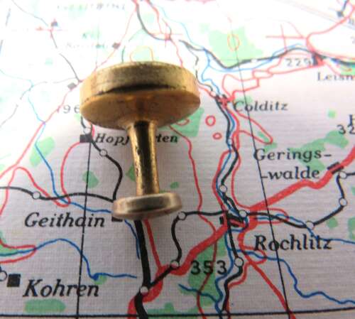 Rare WW2 Escape Collar Stud Button Compass . Major Instone Collection