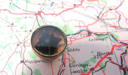 Rare WW2 Escape Collar Stud Button Compass . Major Instone Collection