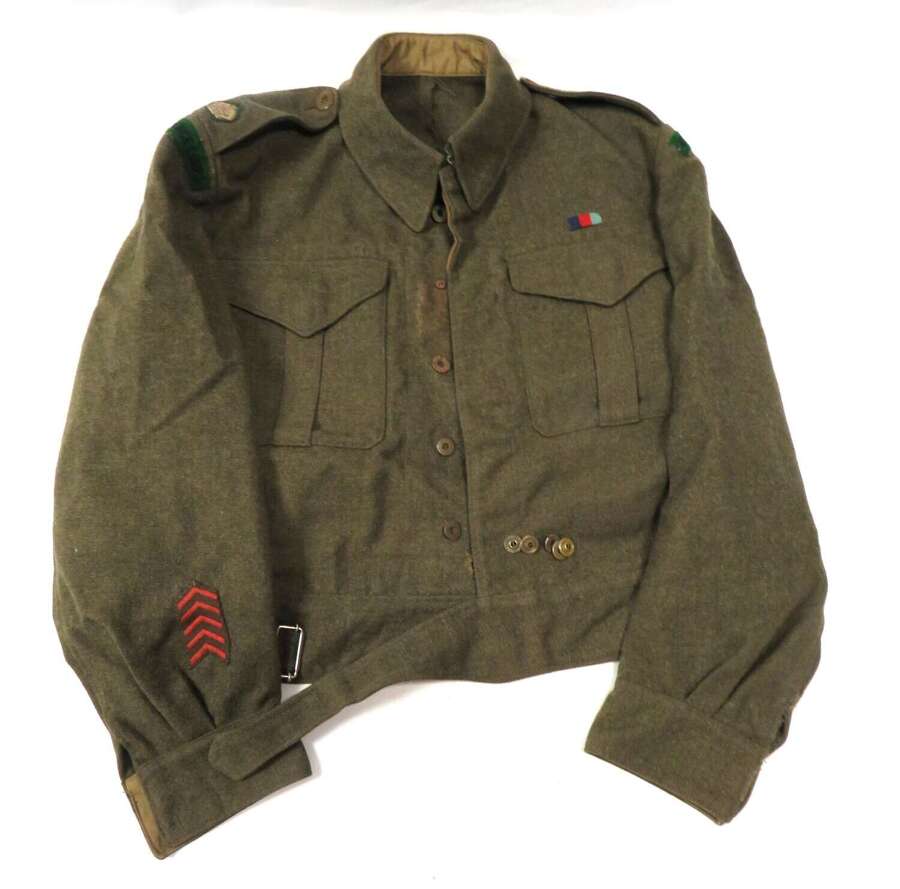 1940 Commonwealth Pattern Intelligence Corps Officers  Dated Battledress Jacket