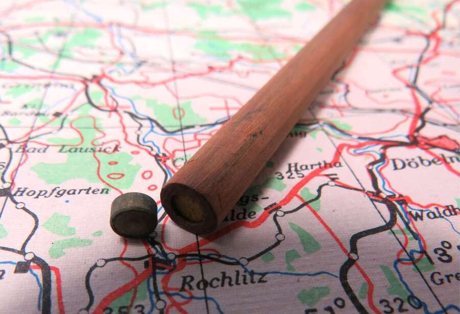 Miniature Escape Compass for Hiding in Pencils and Pens . Major Instone Collection