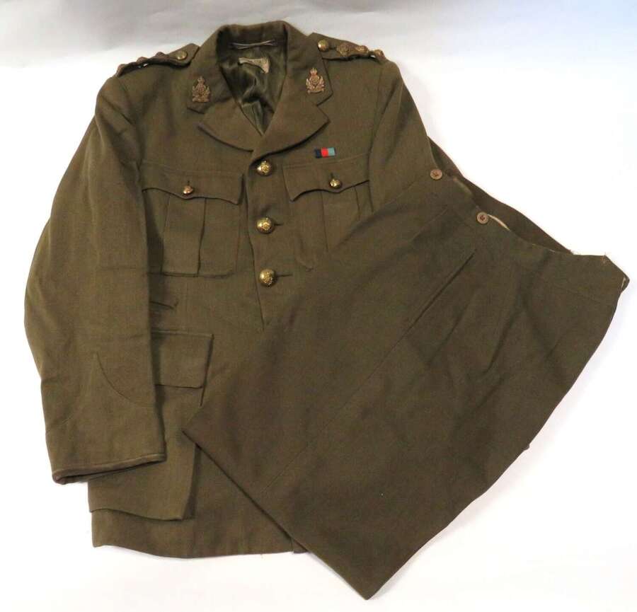 WW2 Intelligence Corps Officers Service Dress Tunic and Trousers