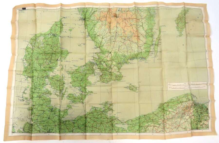 Rare Single Sided Europe Escape Map 9 C(a) . Major Instone Collection