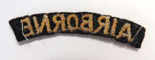 Scarce WW2 British Made American Airborne Title